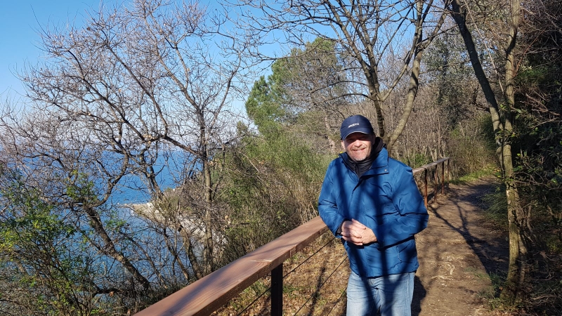 Der Rückweg, am Meer entlang, ist noch schöner