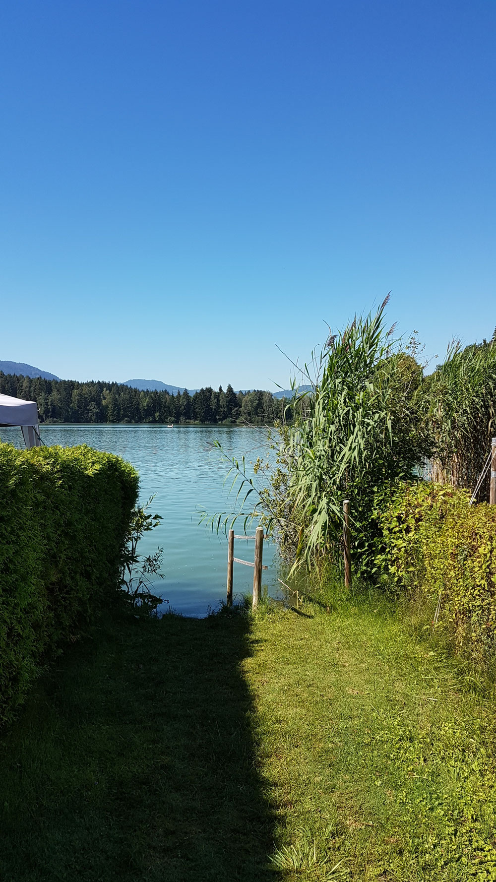 Seezugang vom Campingplatz