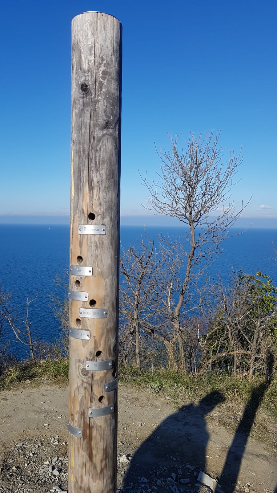 Blick nach Triest, Miramar, Grado...