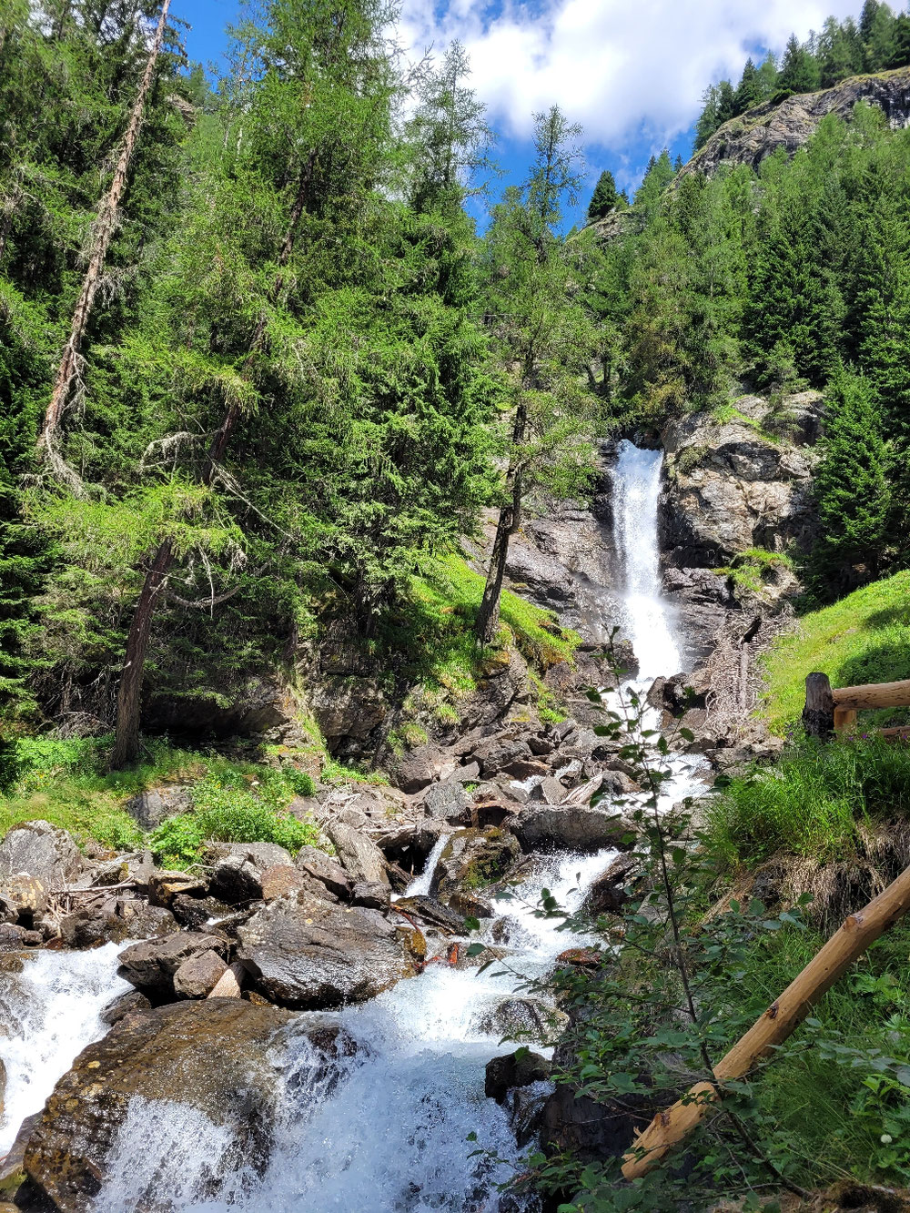 Wasserfall: Cascate di Saent