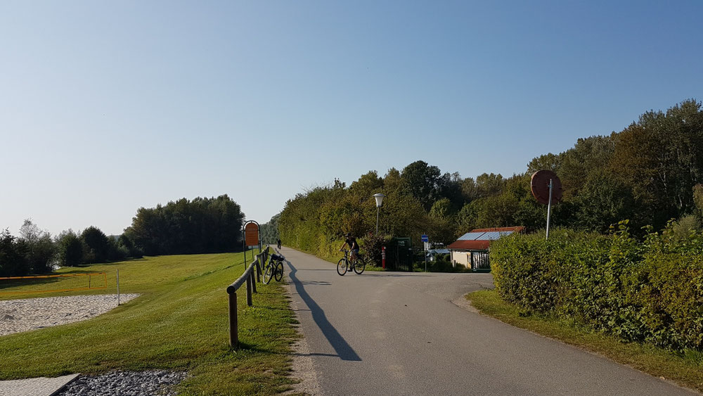 Einfahrt Campingplatz