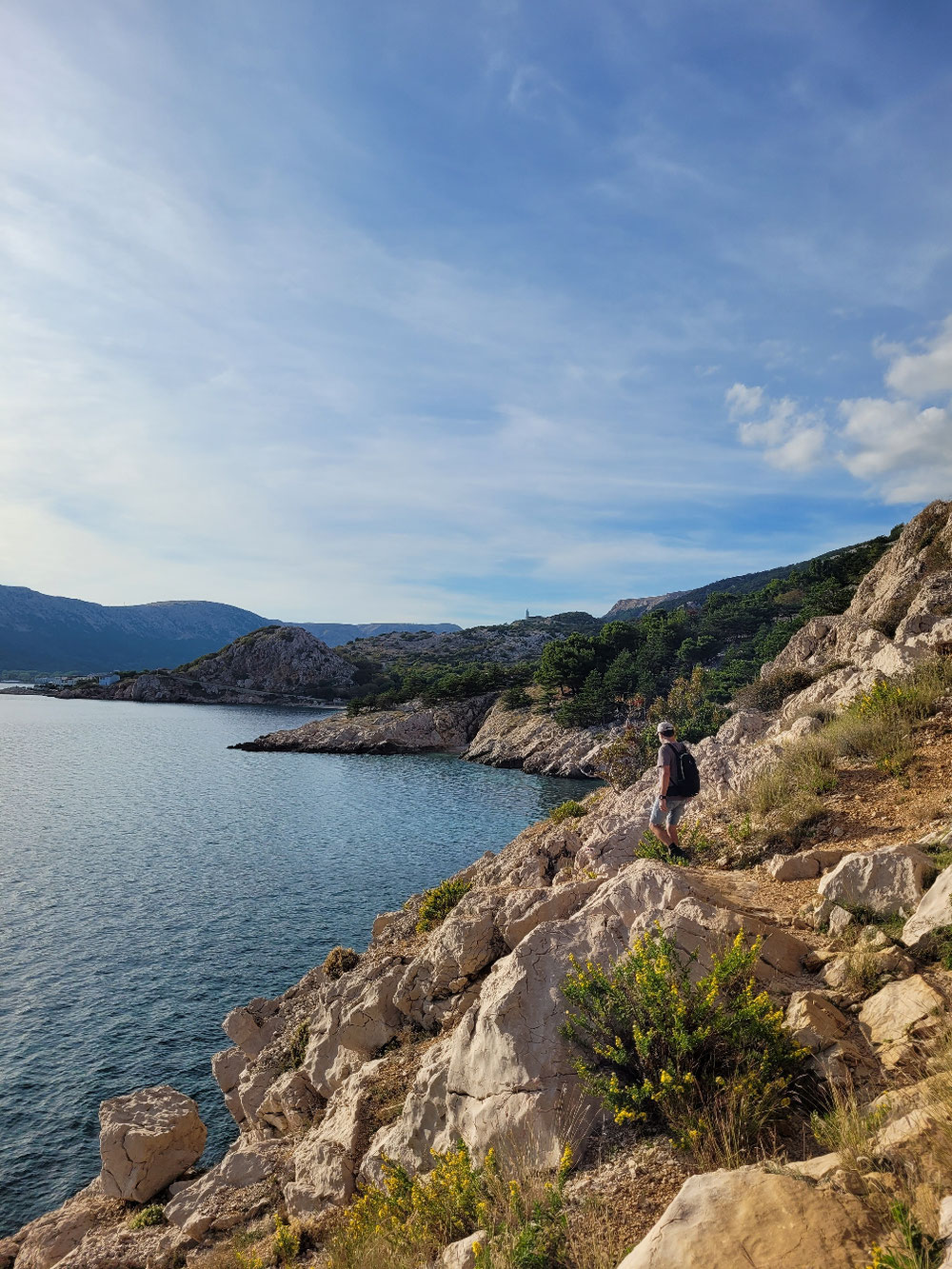 Letztes Stück nach Baška