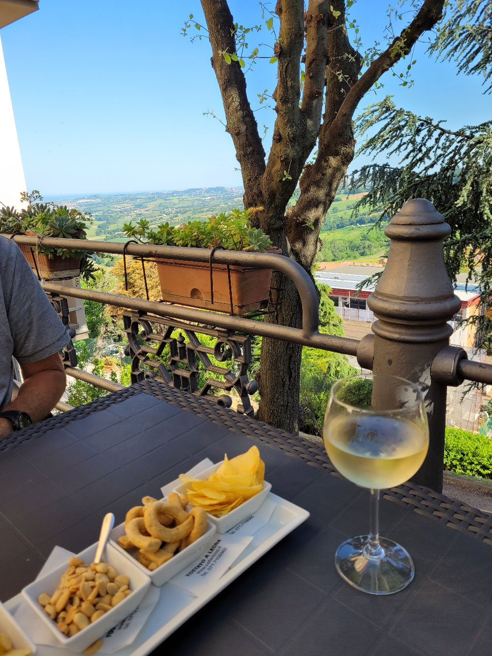 Aperitivo mit Verdicchio bianco