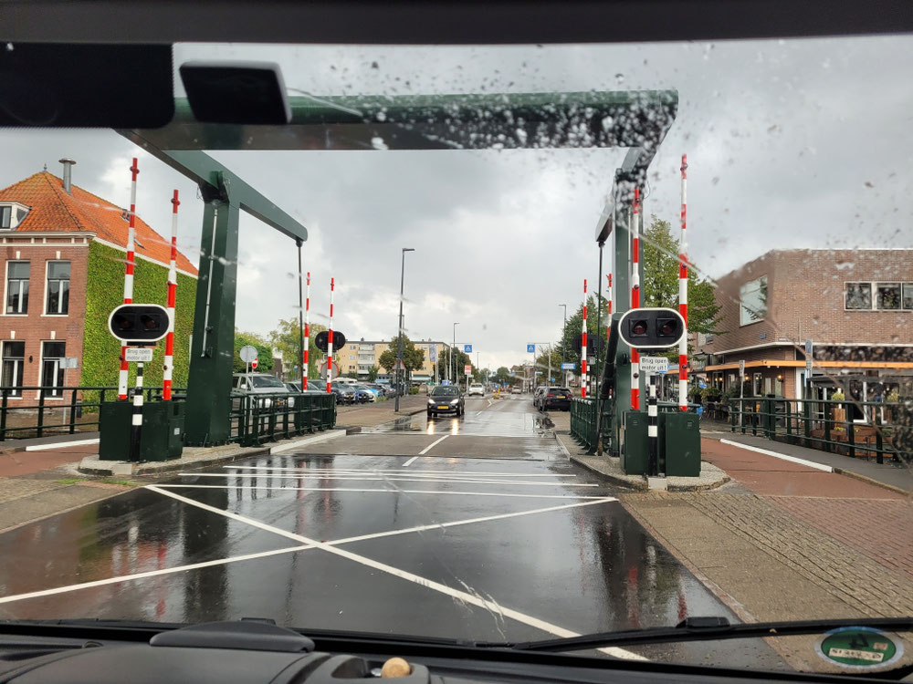 Weiterreise bei Regen