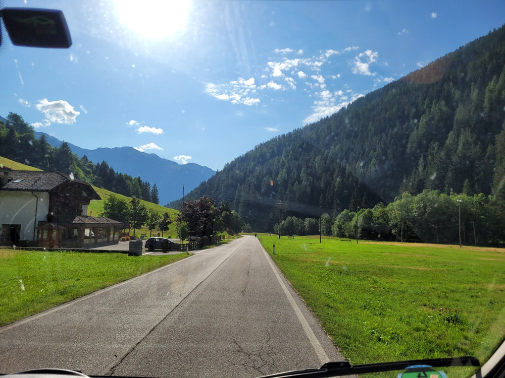 Bei strahlendem Sonnenschein verlassen wir Rabbi 😪