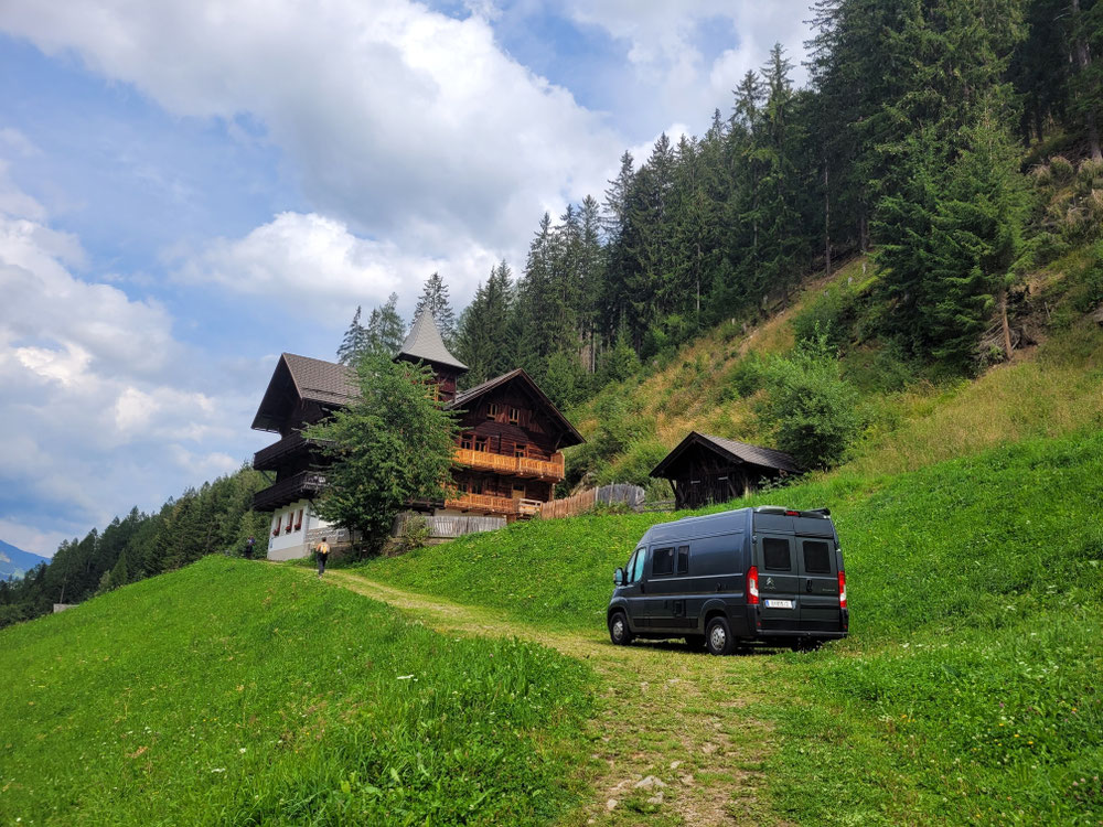 Unser Stellplatz für die nächsten 7 Tage