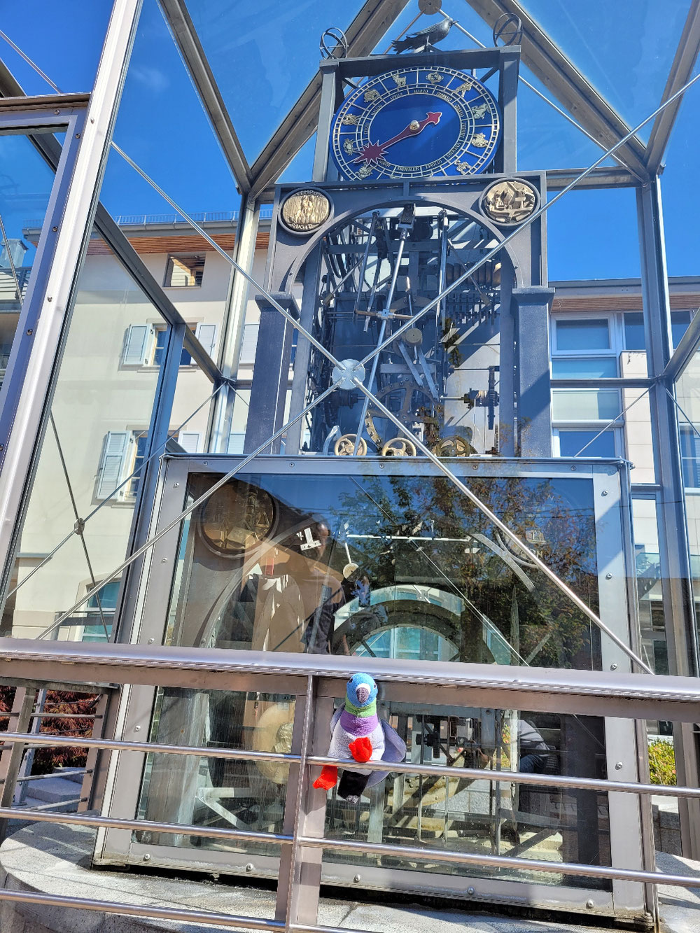 Wasseruhr in Fondo, Stellplatz Castelfondo in  der Nähe