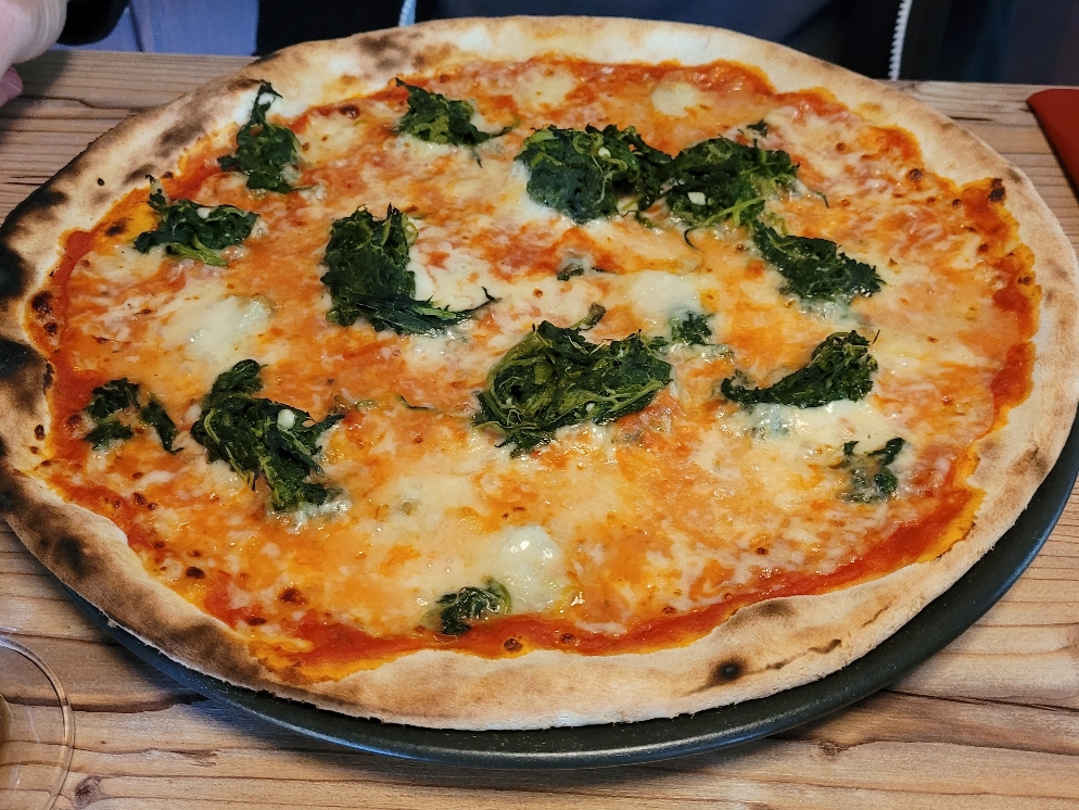 Original italienische Pizza Popeye