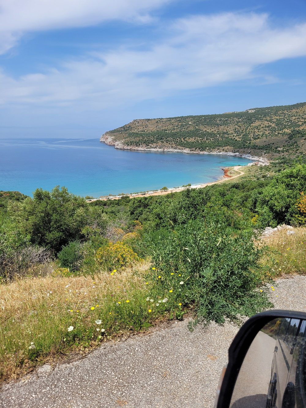 Blick auf die Dinosaurier Bucht