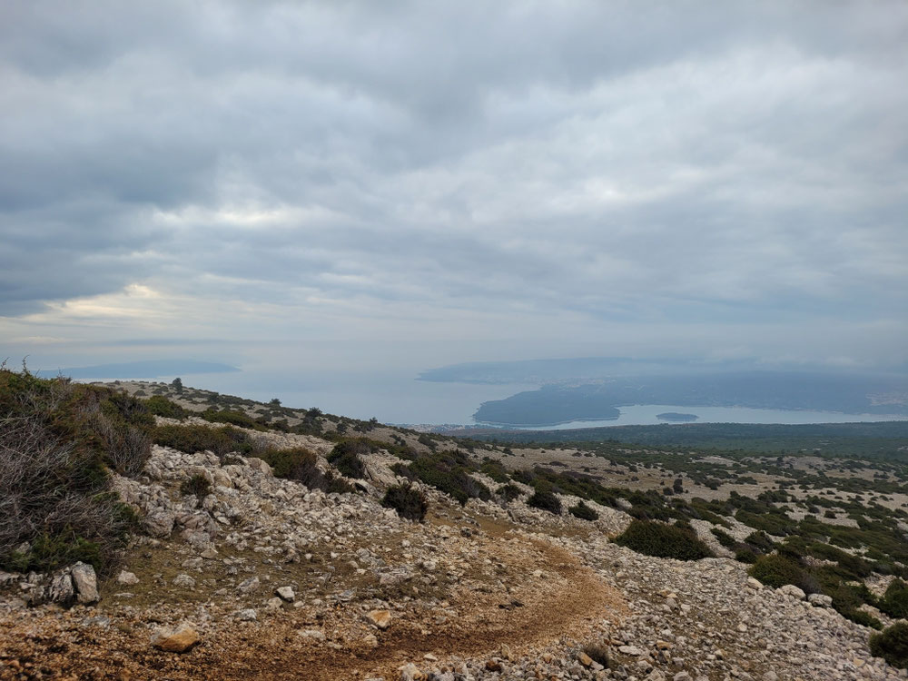 Blick auf Punat