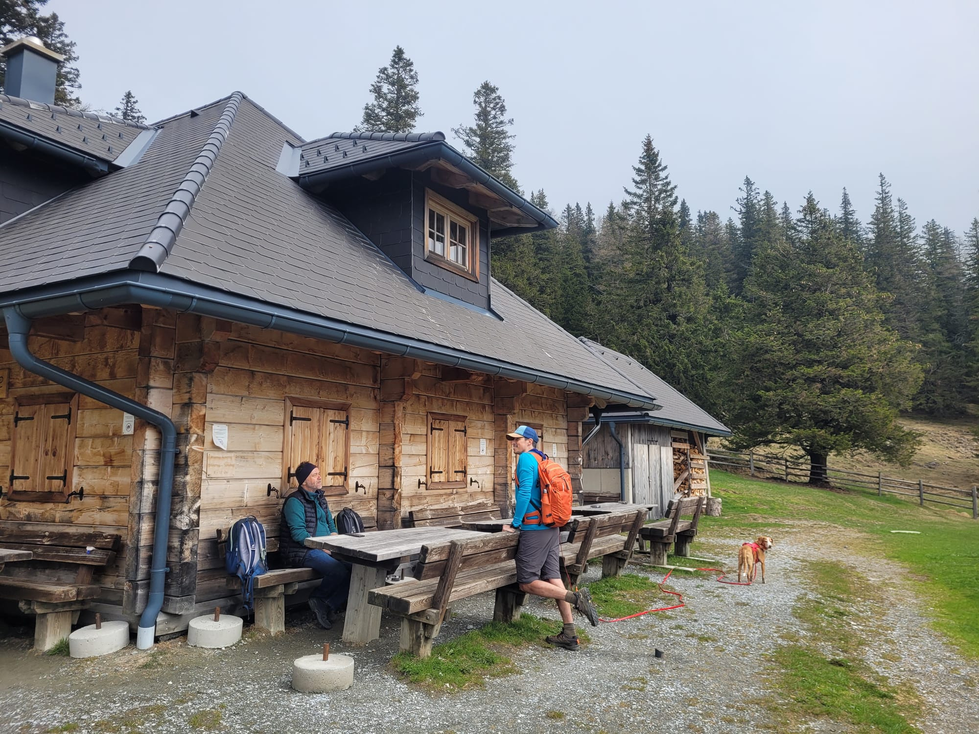 27.04.25 Altes Almhaus und Pizza