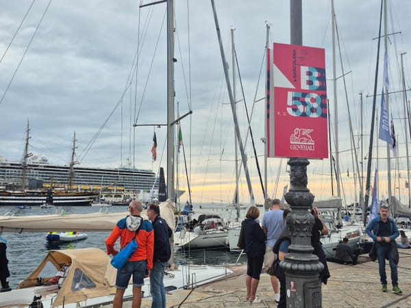 10.10.26 Barcolana: B58 in Trieste